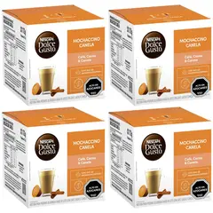 DOLCE GUSTO - Pack 4 Café Nescafé Dolce Gusto®mocachino Canela 10 Cápsulas