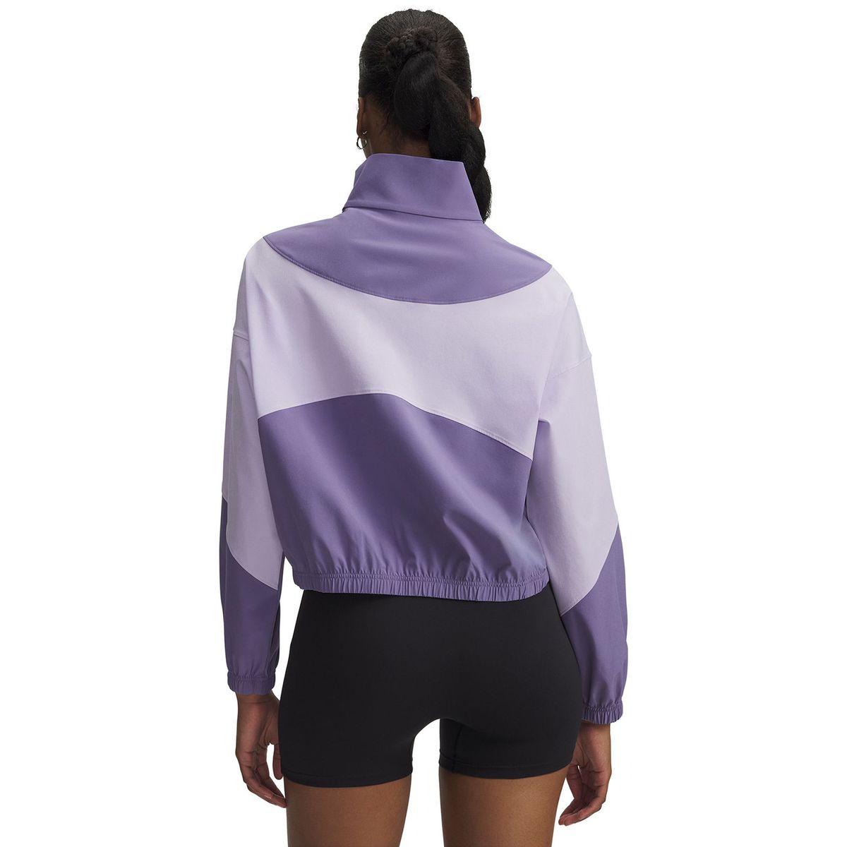UNDER ARMOUR - Chaqueta Mujer Rival Woven Morado UNDER ARMOUR