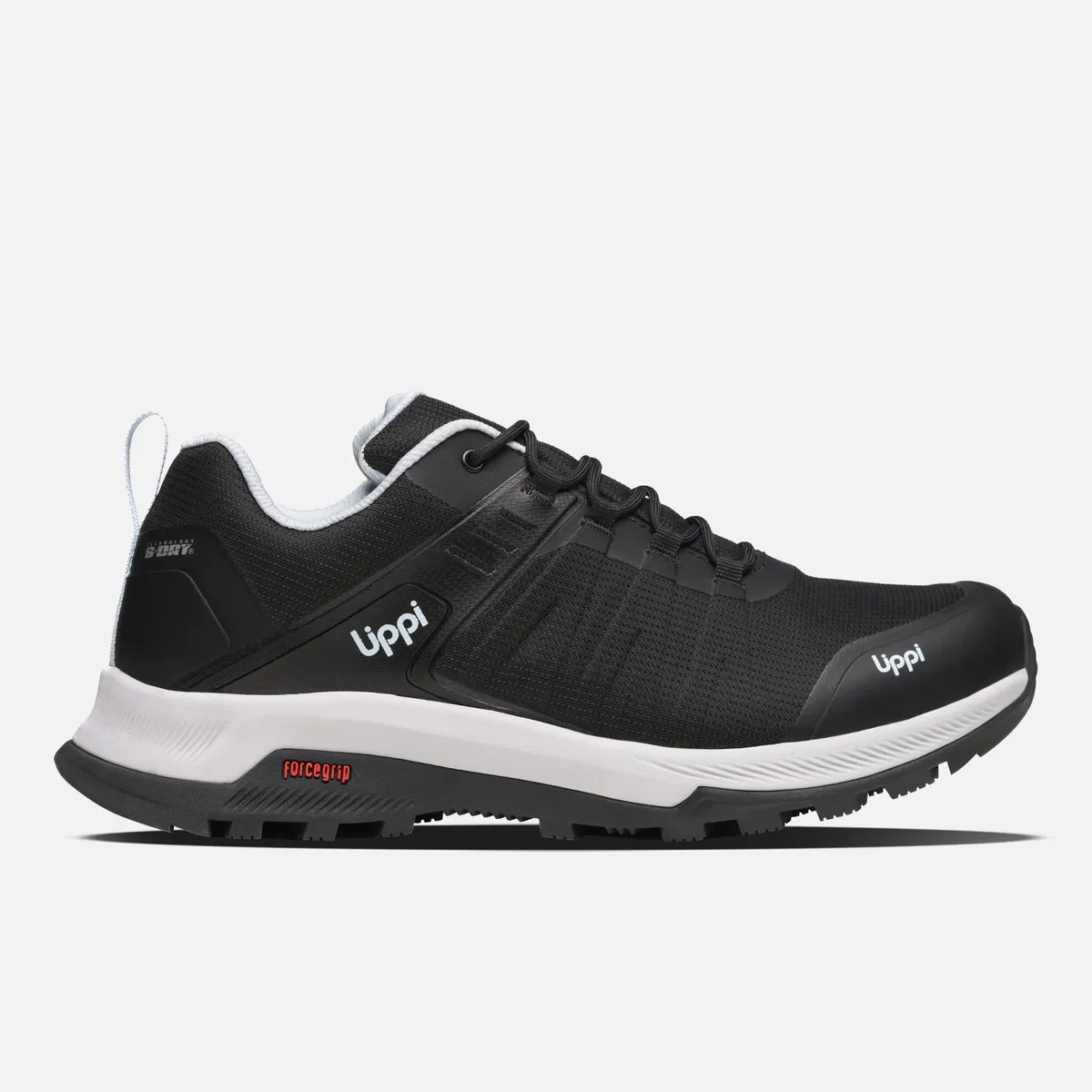 LIPPI - Zapatilla Mujer Vulcano Iron Stone B-dry Negro / Agua Lippi