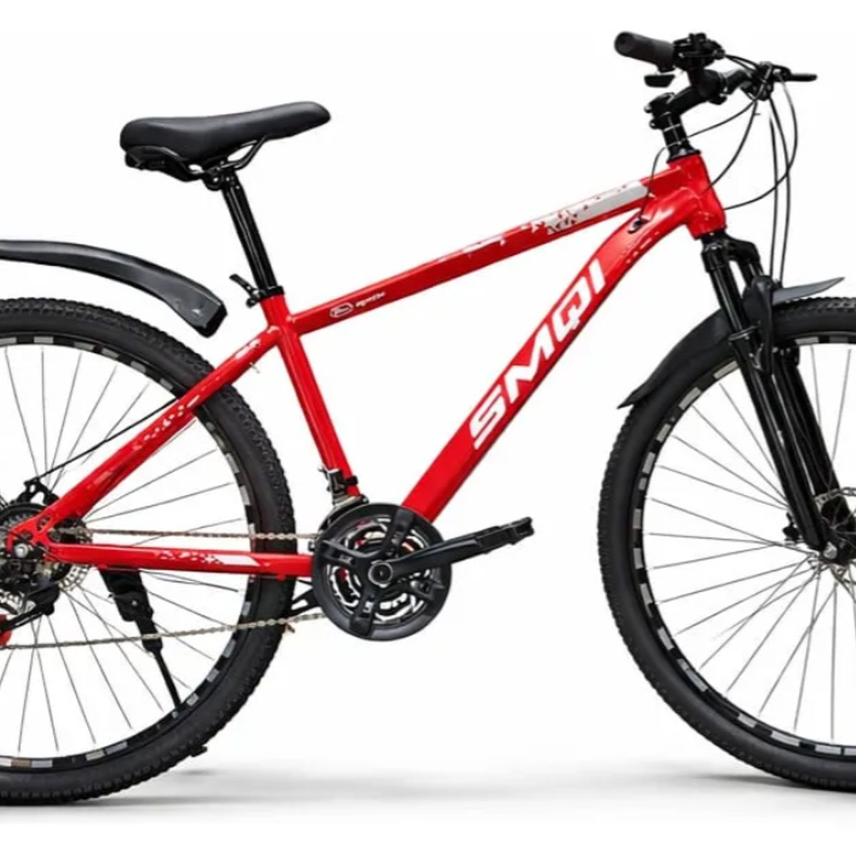 GENERICO - Bicicleta Aro 27.5 Bike Monuntain Con Pie De Apoyo Rojo