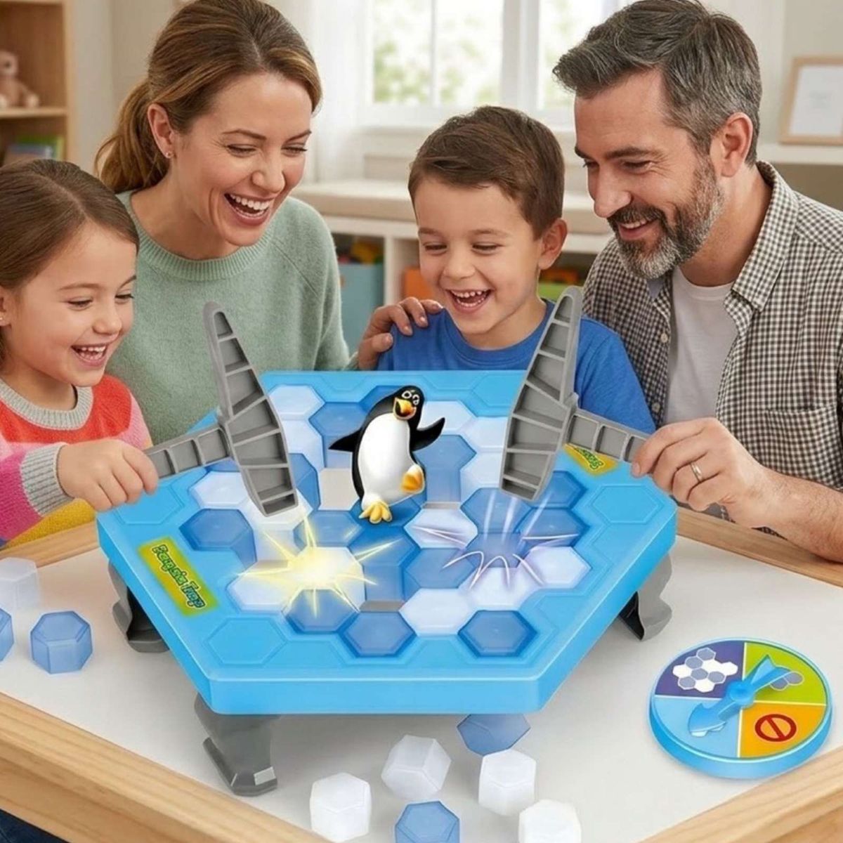 GENERICO - Juego De Mesa Salva Al Pingüino Rompe El Hielo Trampa De Hielo