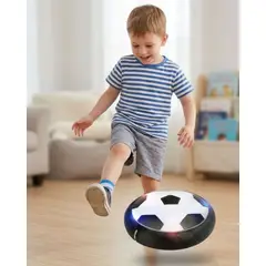 GENERICO - Balón De Fútbol Flotante Hover Ball Con Luces LED Y Bordes De Espuma