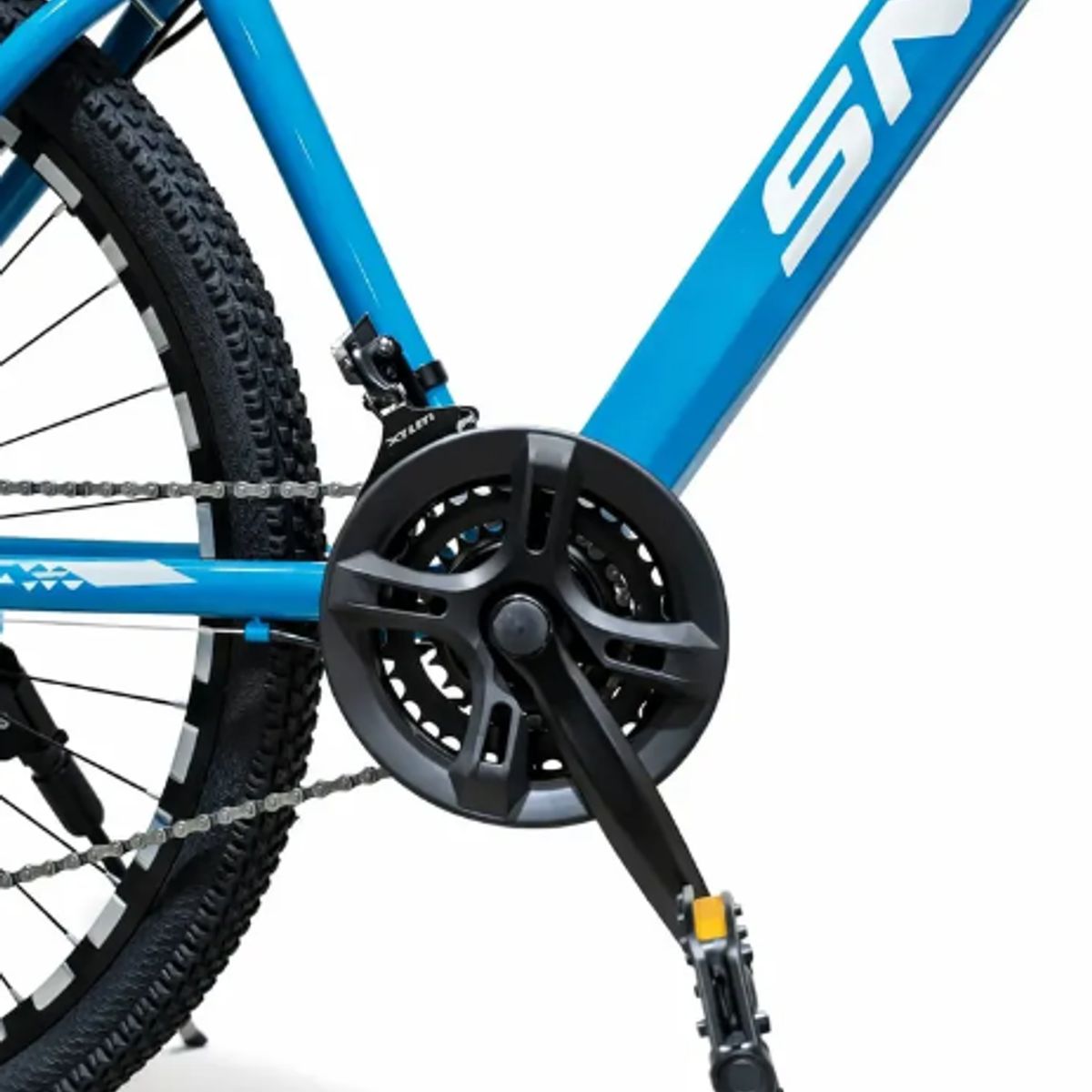 GENERICO - Bicicleta Aro 27.5 Bike Monuntain Con Pie De Apoyo Celeste