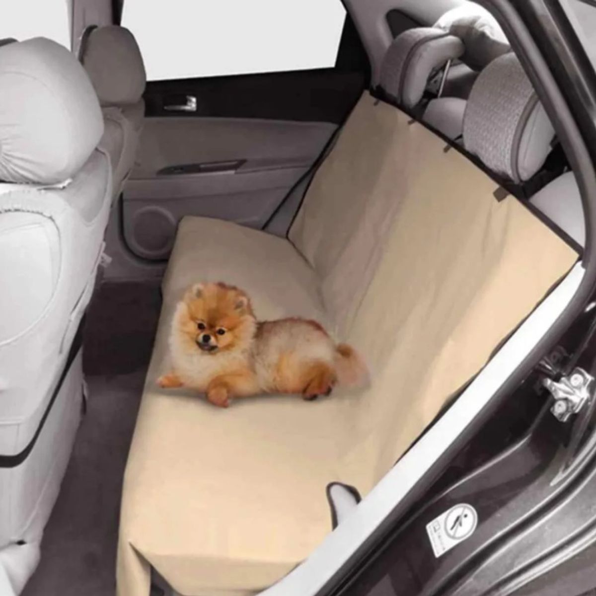 MOVI - FUNDA CUBRE ASIENTOS PARA MASCOTAS 2 PLAZAS