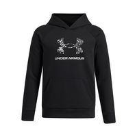 Poleron Niño Rival Fleece Big Logo Print Negro