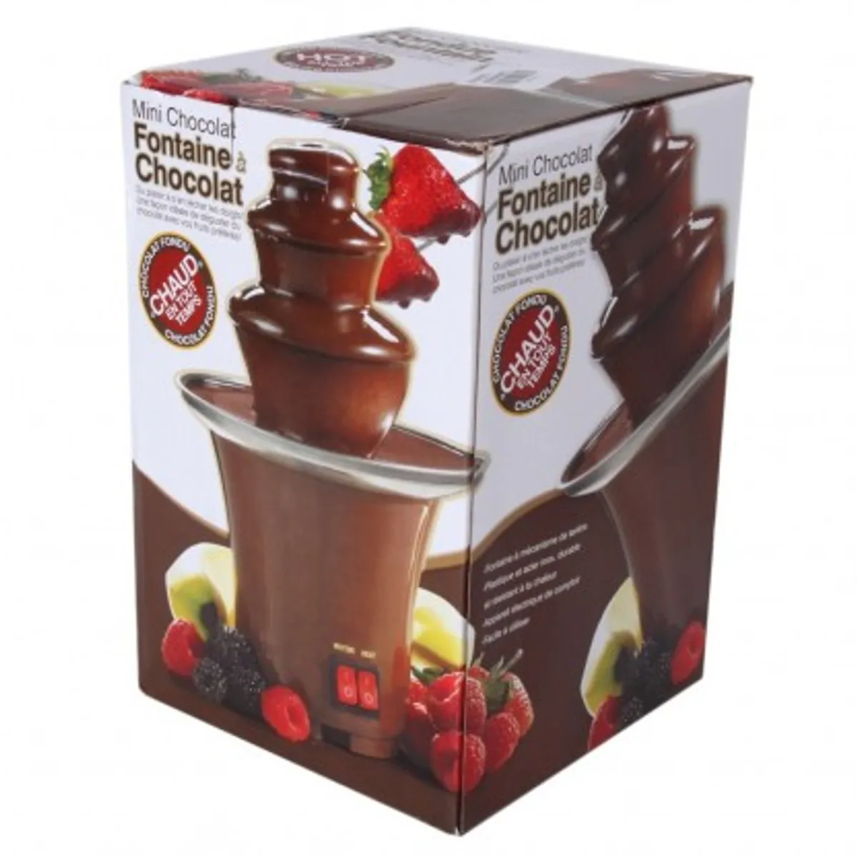 GENERICO - Máquina Cascada Fondue Chocolate 3 Pisos