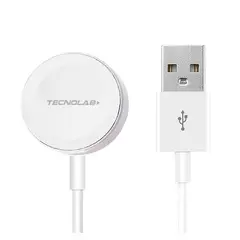 TECNOLAB - Cargador Magnético SmartWatch TL112 App Watch, USB