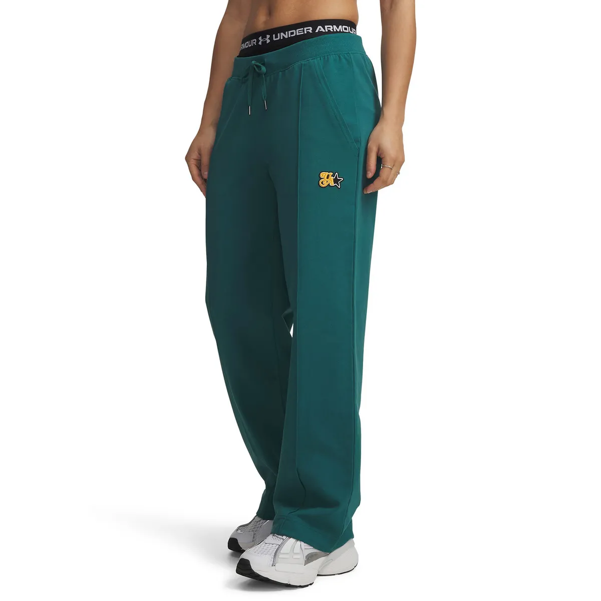 UNDER ARMOUR - Pantalon Mujer Sport Terry Trend Verde UNDER ARMOUR