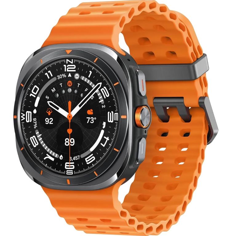 Galaxy Watch Ultra 47mm 4GLTE 2025 Titan Gray Orange Band
