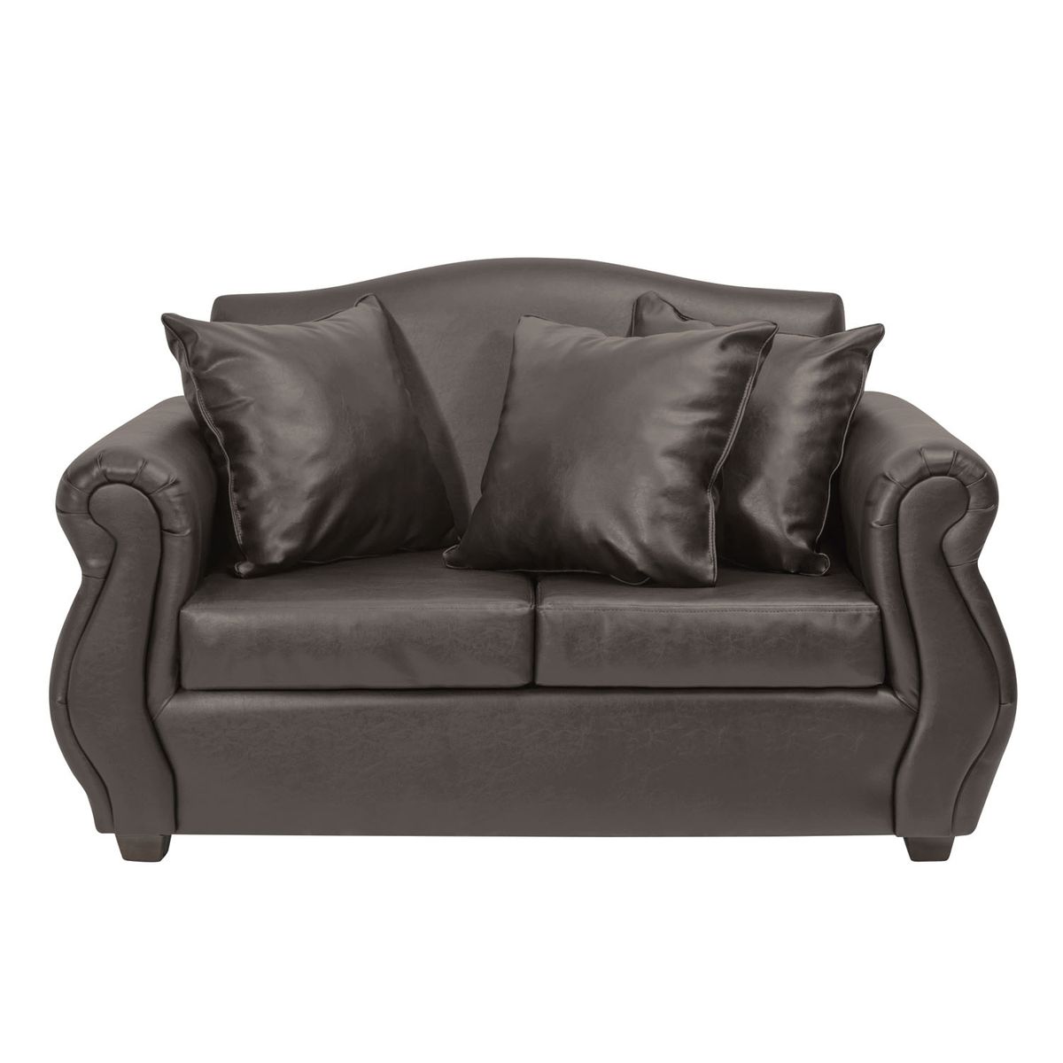 INNOVAMUEBLES - Sofá 2 Cuerpos Violeta Pu Innovamuebles