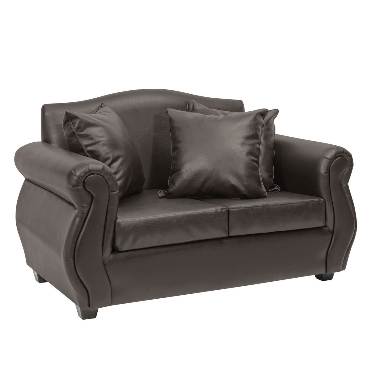 INNOVAMUEBLES - Sofá 2 Cuerpos Violeta Pu Innovamuebles