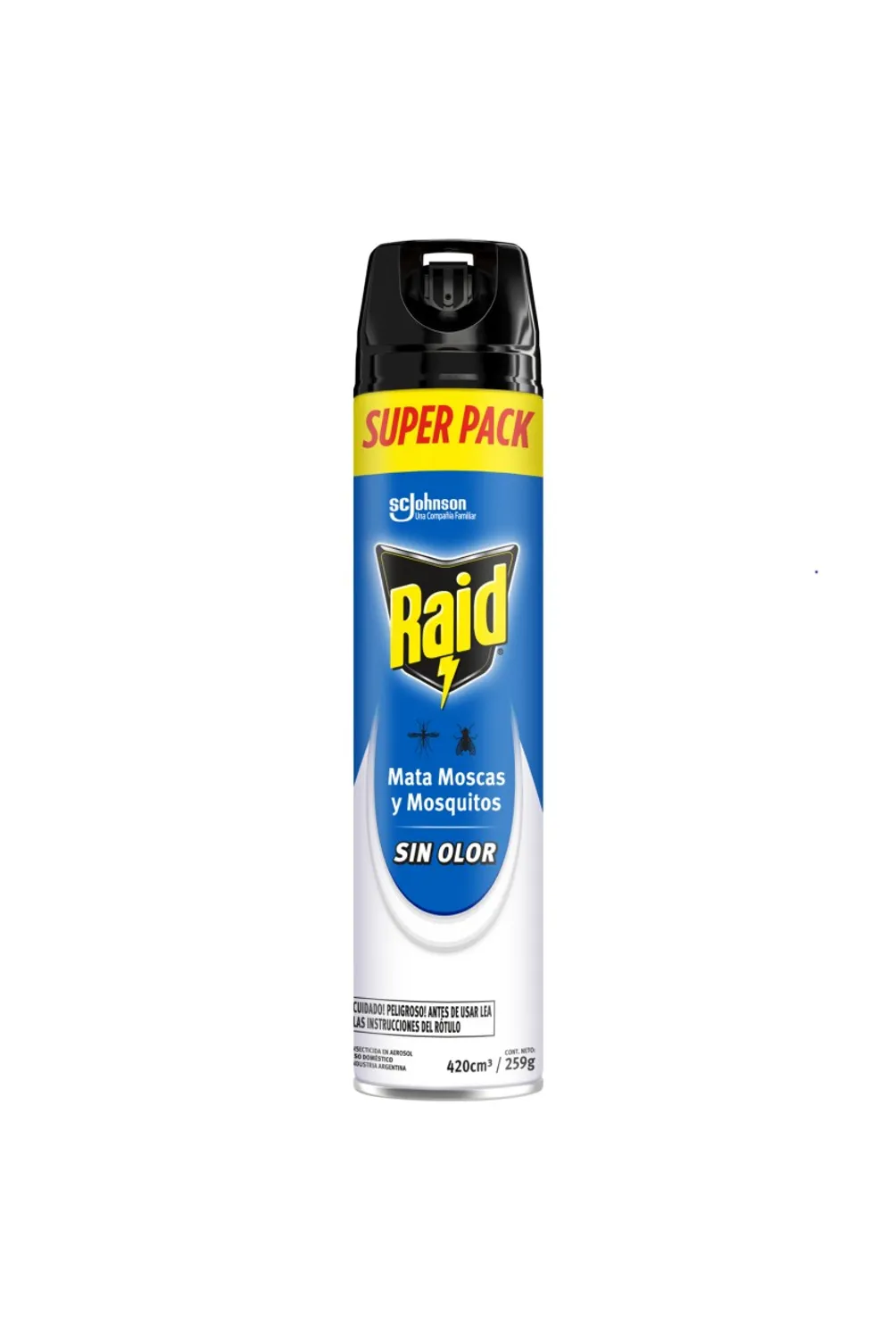 the Raid. Co'COON テンシ Raid Insecticida Mata Moscas, Mosquitos y Zancudos Sin Olor 420