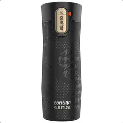 CONTIGO - Vaso Térmico 473ml Mug Allylove Autoseal De Acero Inoxidable Vaso Color Negro