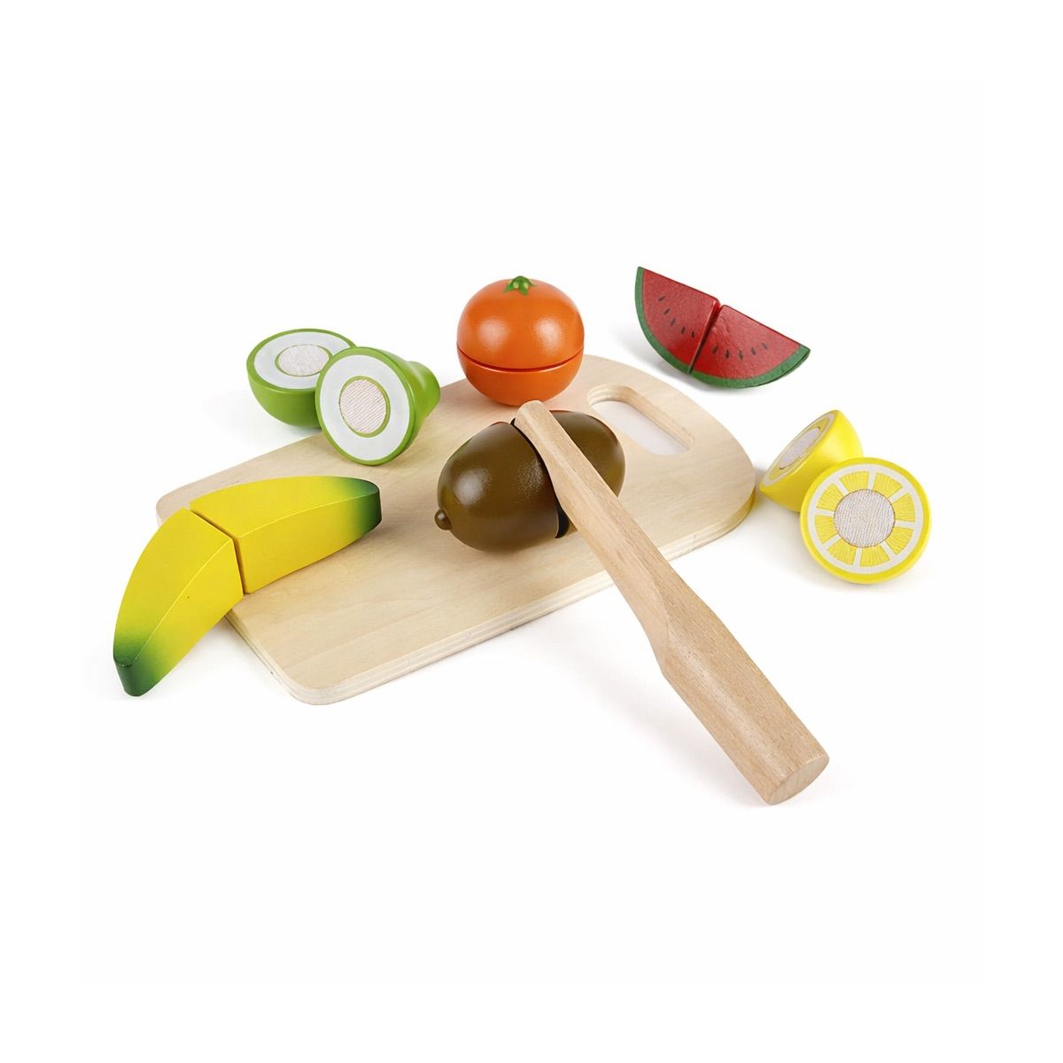 EUREKAKIDS - Set de Frutas de Madera Eureka Kids