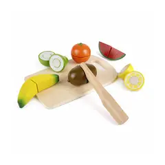 EUREKAKIDS - Set de Frutas de Madera Eureka Kids