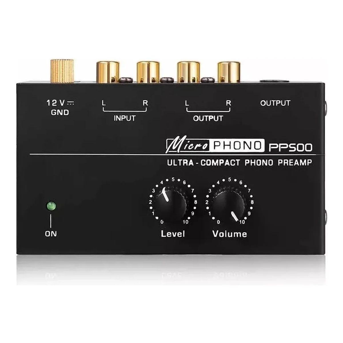 ASIAQUALITY - Preamplificador Para Tornamesa pp500 Con Control De Volumen