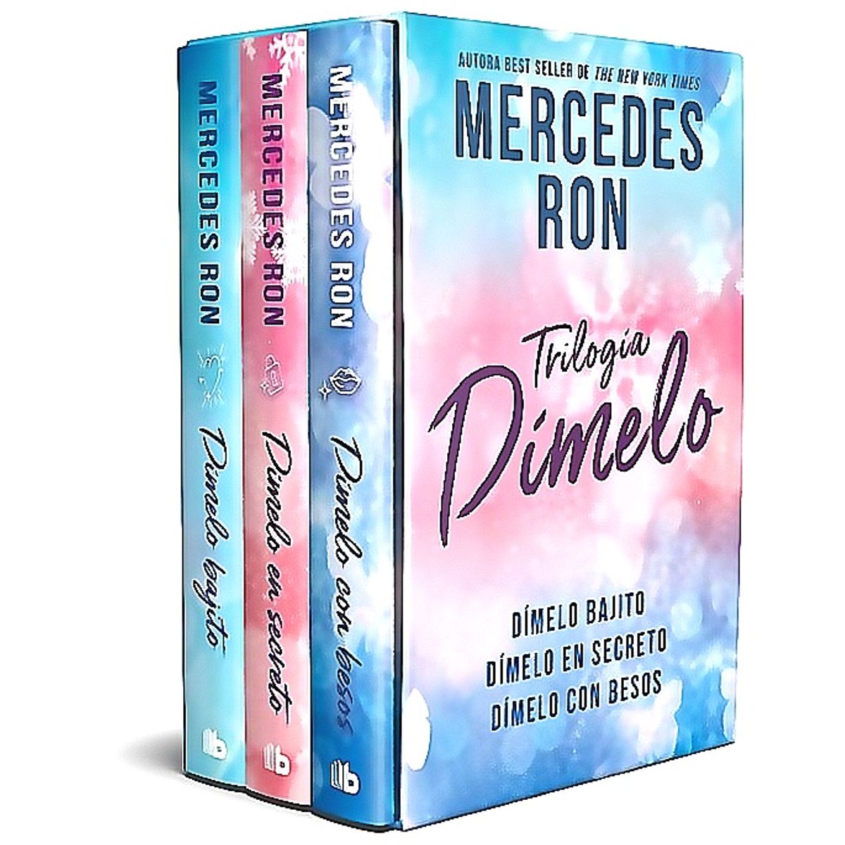 B DE BOLSILLO - Libro Estuche trilogía Dímelo - Mercedes Ron