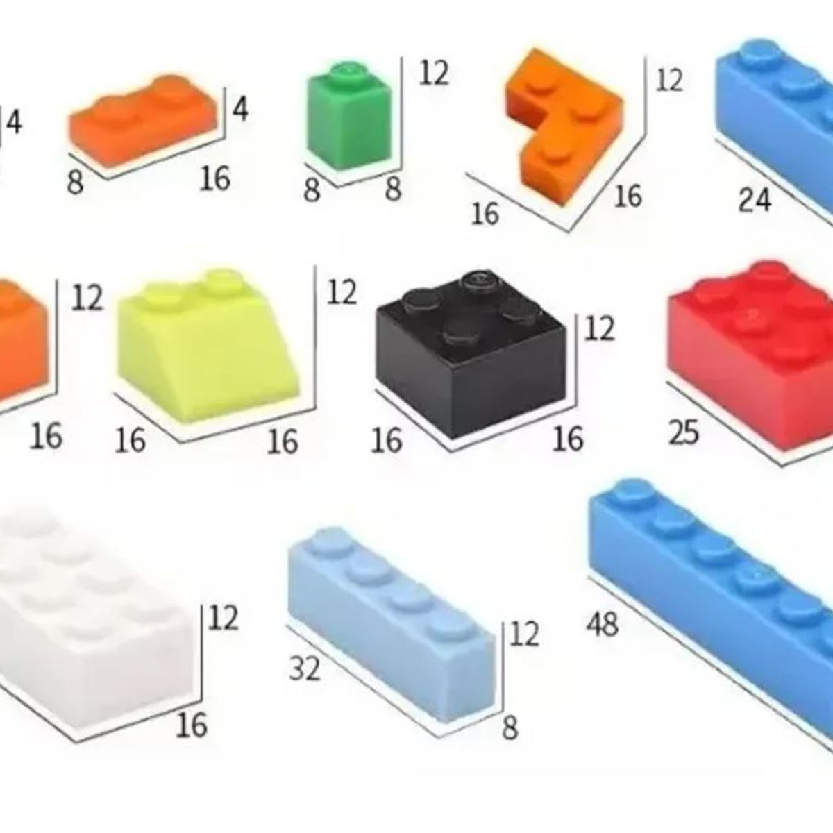 GENERICO - Juguetes De Bloques De Construcción 1000 Piezas 1000