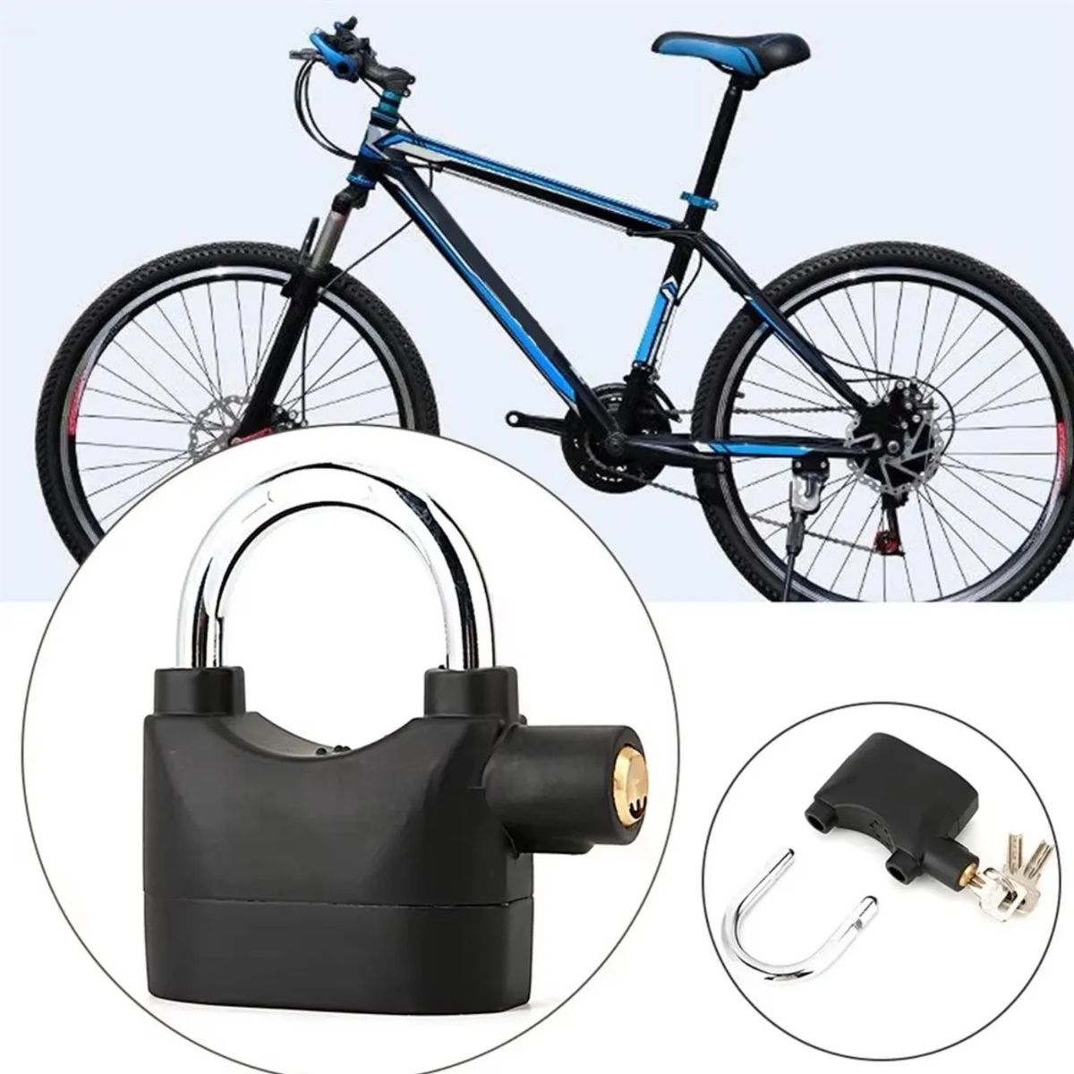 MOVI - Candado Antirrobo con Alarma