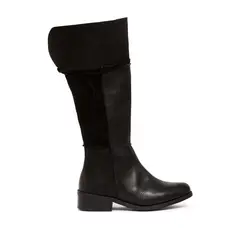 GIANI DAFIRENZE - Bota Cuero Mujer Jade Negro
