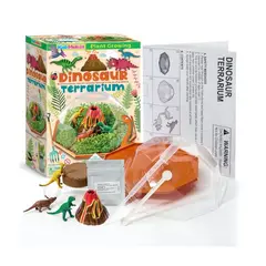 4M - Crea Terrario Dinosaurios (no contiene semillas ni compost)