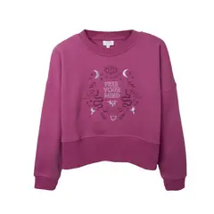 PILLIN - Polerón Rojo Niña TVD511-26CIR