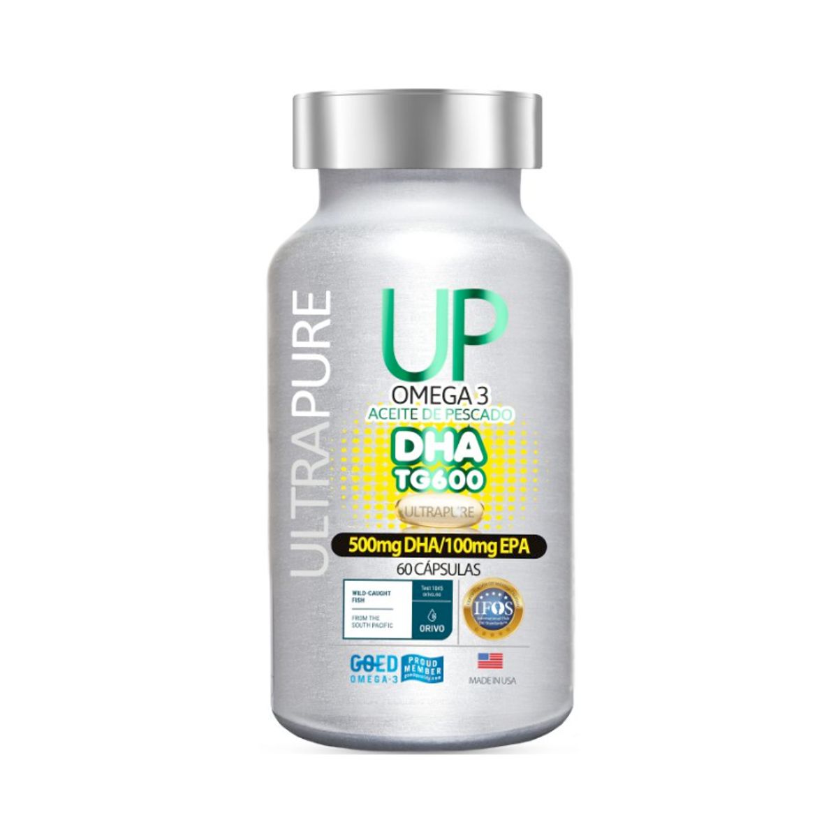 NEWSCIENCE - Omega Up DHA TG 600 60 Capsulas Newscience