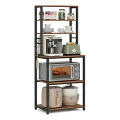 EVERSO - Estante Cocina Organizador Microondas 6 Niveles 40x60x167cm