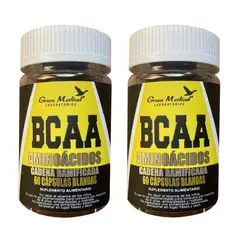 GREEN MEDICAL - Bcaa Aminoacidos Gm 120 Capsulas Blandas 2x60 Caps
