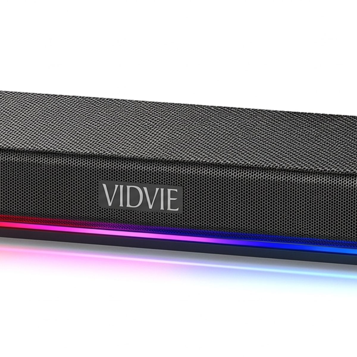 IRM - Barra Sonido Bluetooth VIDVIE 20W RGB Soundbar PC TV Gaming Escritorio Inalambrica Luz LED