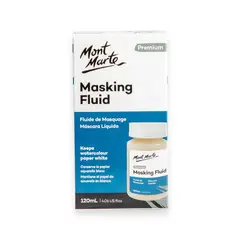 MONT MARTE - Líquido Enmascarador para Acuarela Masking Fluid 120ml