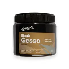 MONT MARTE - Gesso Imprimante Universal Negro 500ml