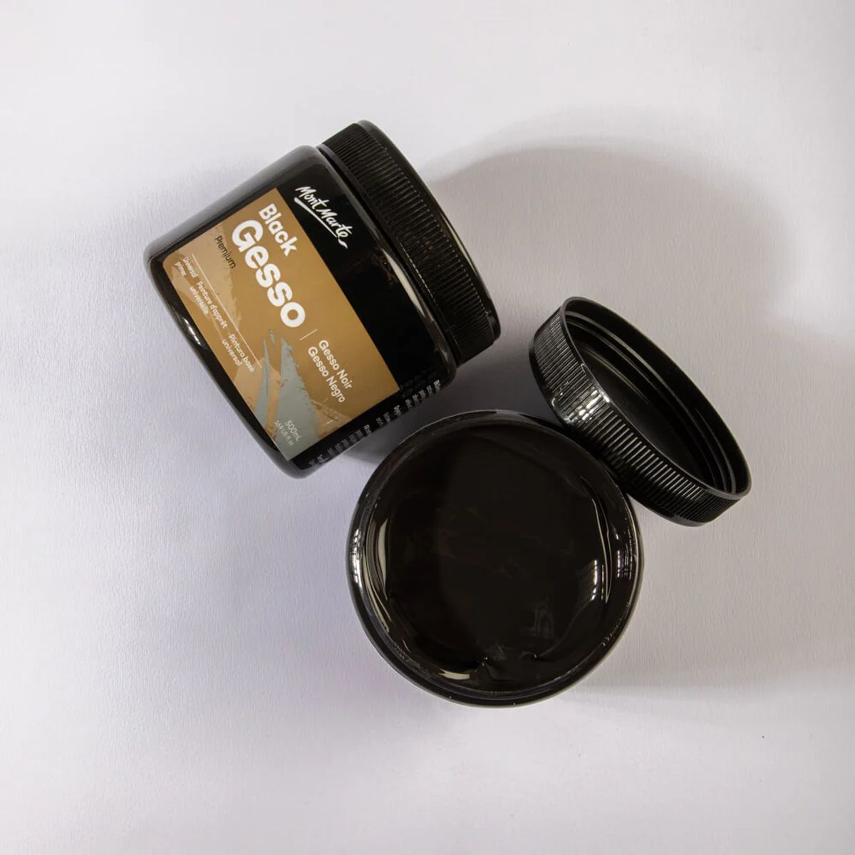 MONT MARTE - Mont Marte Gesso Imprimante Universal Negro 500ml