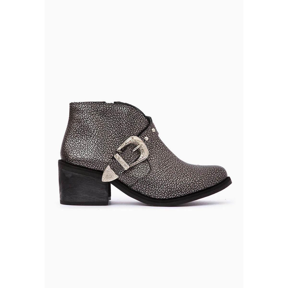 GIANI DAFIRENZE - Botin Mujer / Berta Negro Metálico