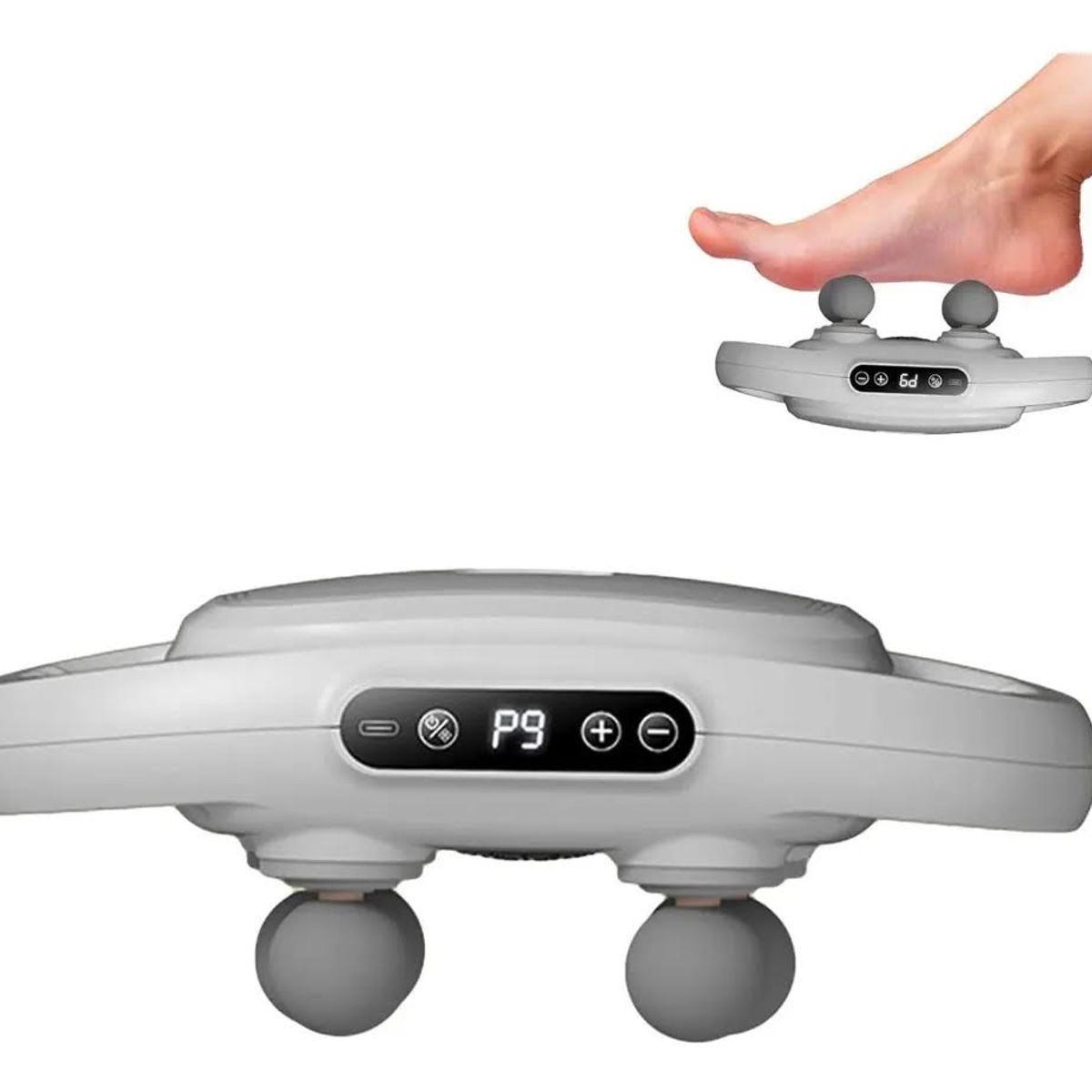 SIMPLE - Masajeador 4 Cabezas Temporizador Alivio