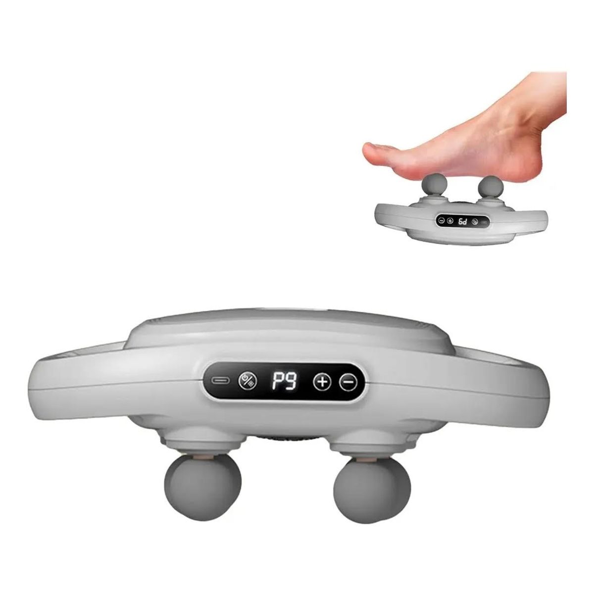 SIMPLE - Masajeador 4 Cabezas Temporizador Alivio