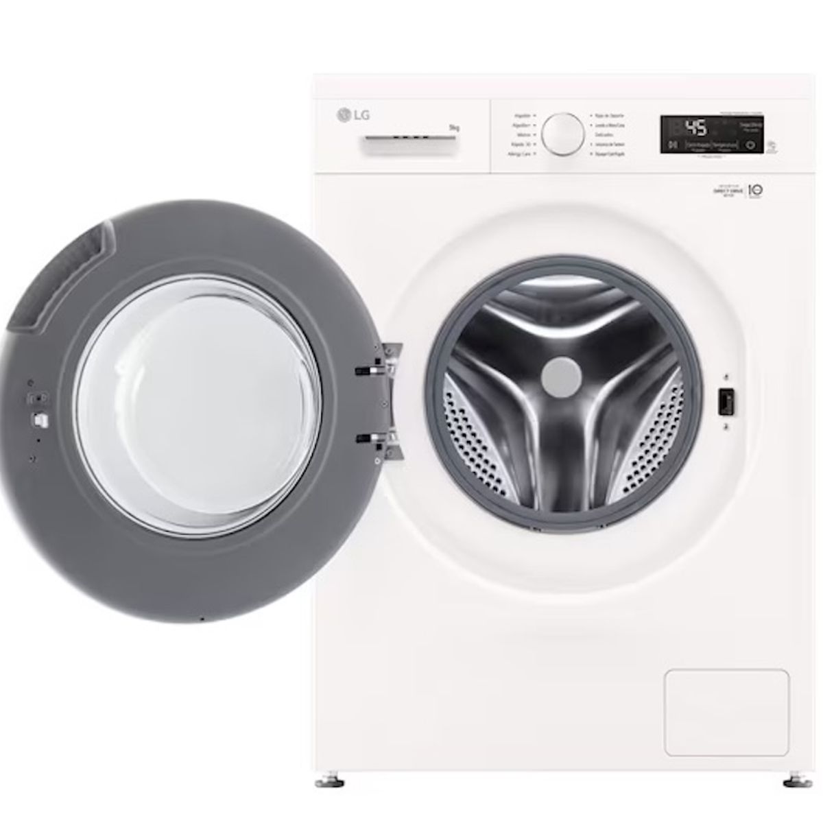 LG - Lavadora LG WM9GWVFS6 9Kg Carga Frontal Inverter con Vapor