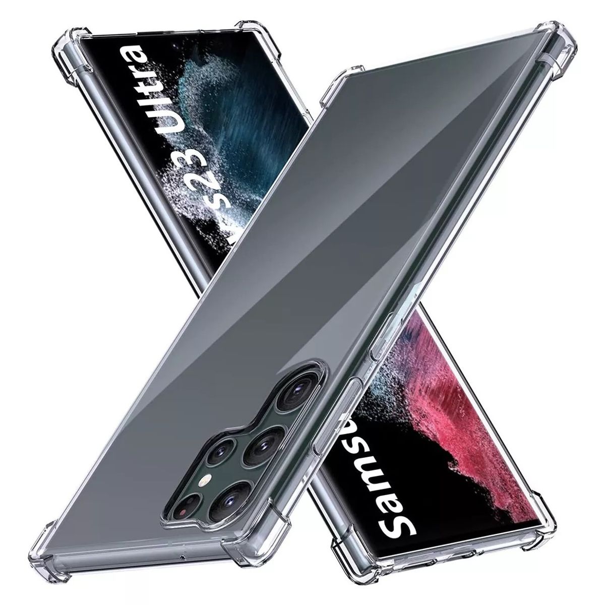 GENERICO - Carcasa Transparente Para Samsung S23 Ultra