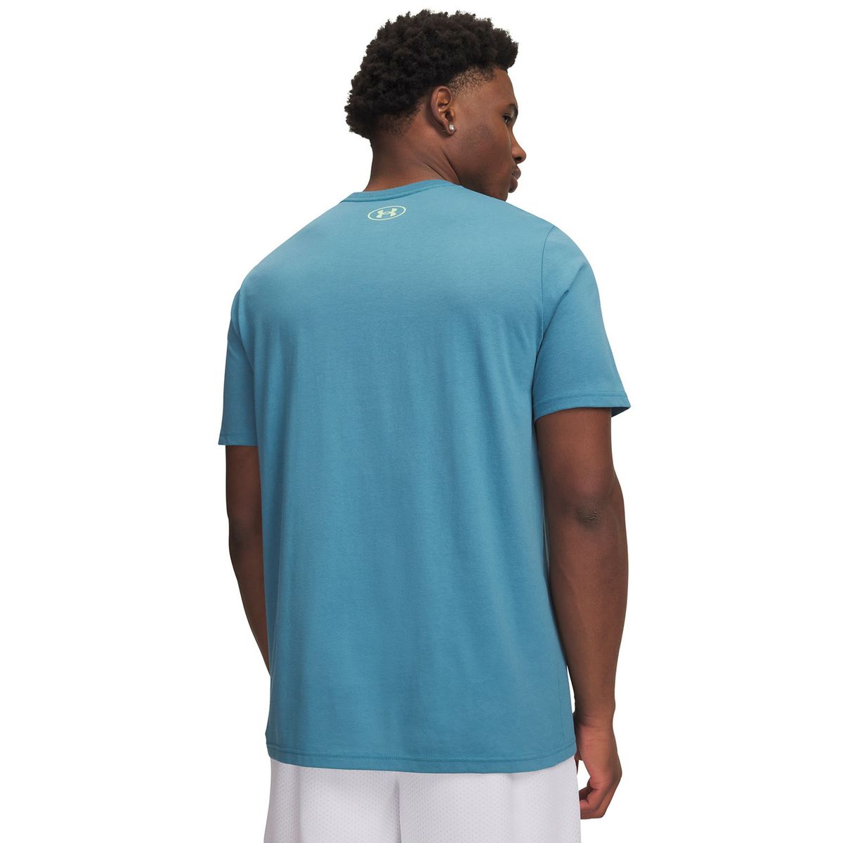 UNDER ARMOUR - Polera M/C Hombre Team Issue Wordmark Polera Azul UNDER ARMOUR