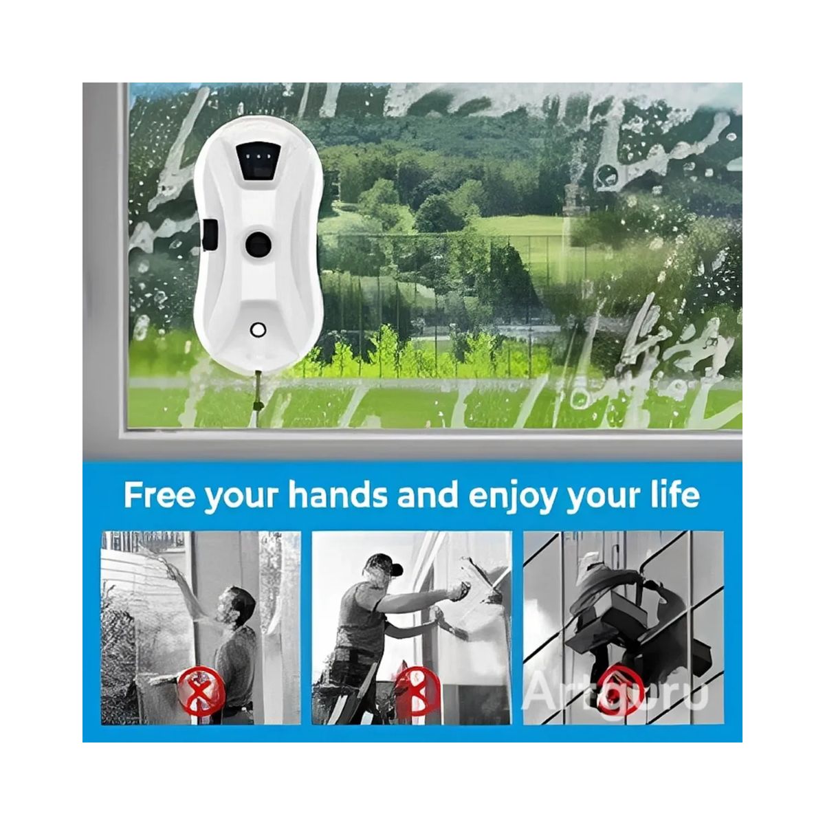 MOVI - ROBOT LIMPIADOR DE VIDRIOS
