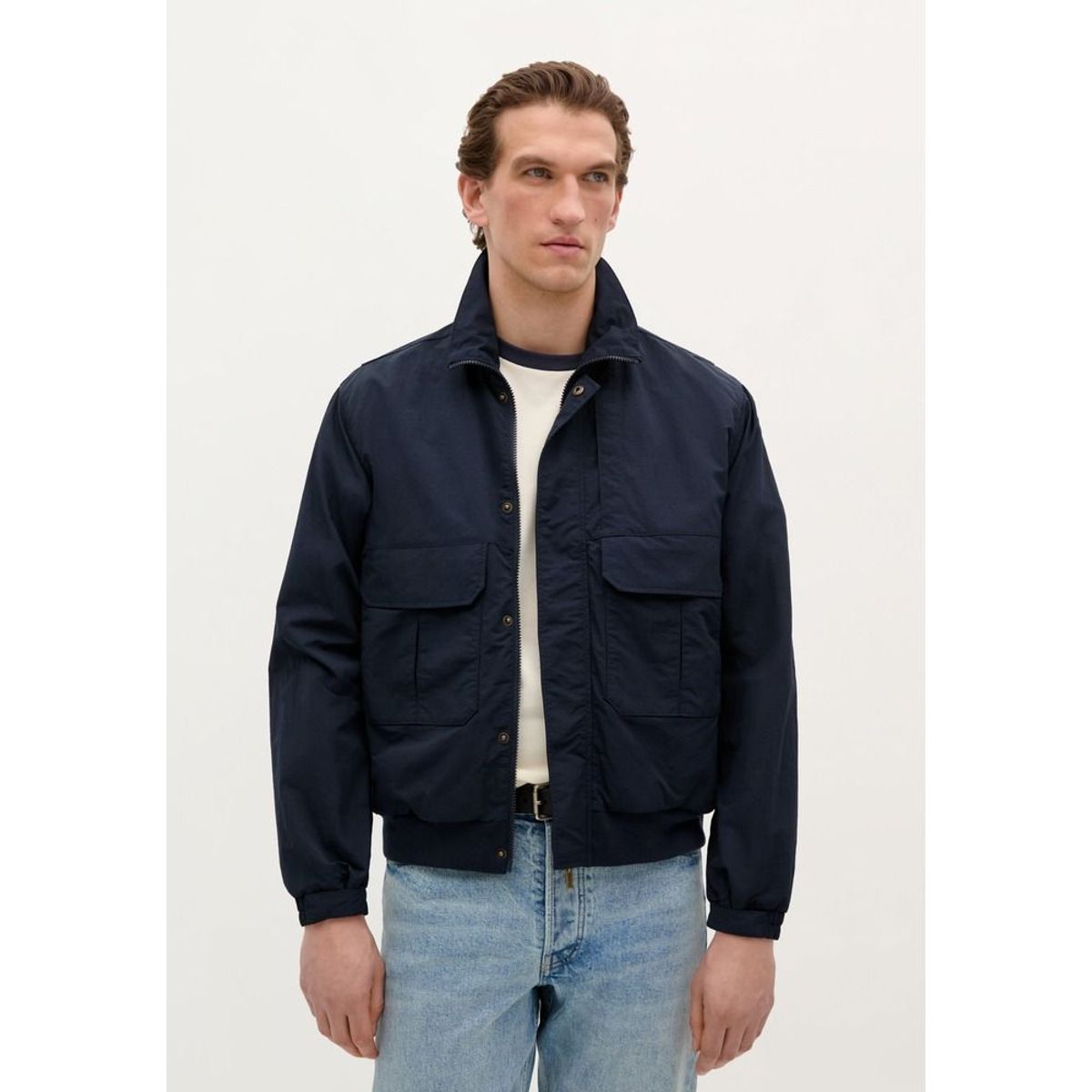 SCALPERS - CHAQUETA BOMBER CROPPED BOLSILLOS
