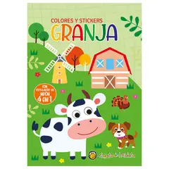 EDITORIAL GUADAL - Libro Granja-Colores Y Stickers