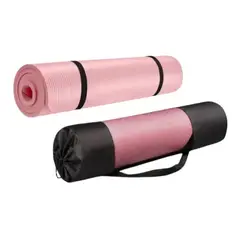 GENERICO - Mat Yoga Colchoneta Deporte 15mm + Correa + Bolso Transporte BELUG