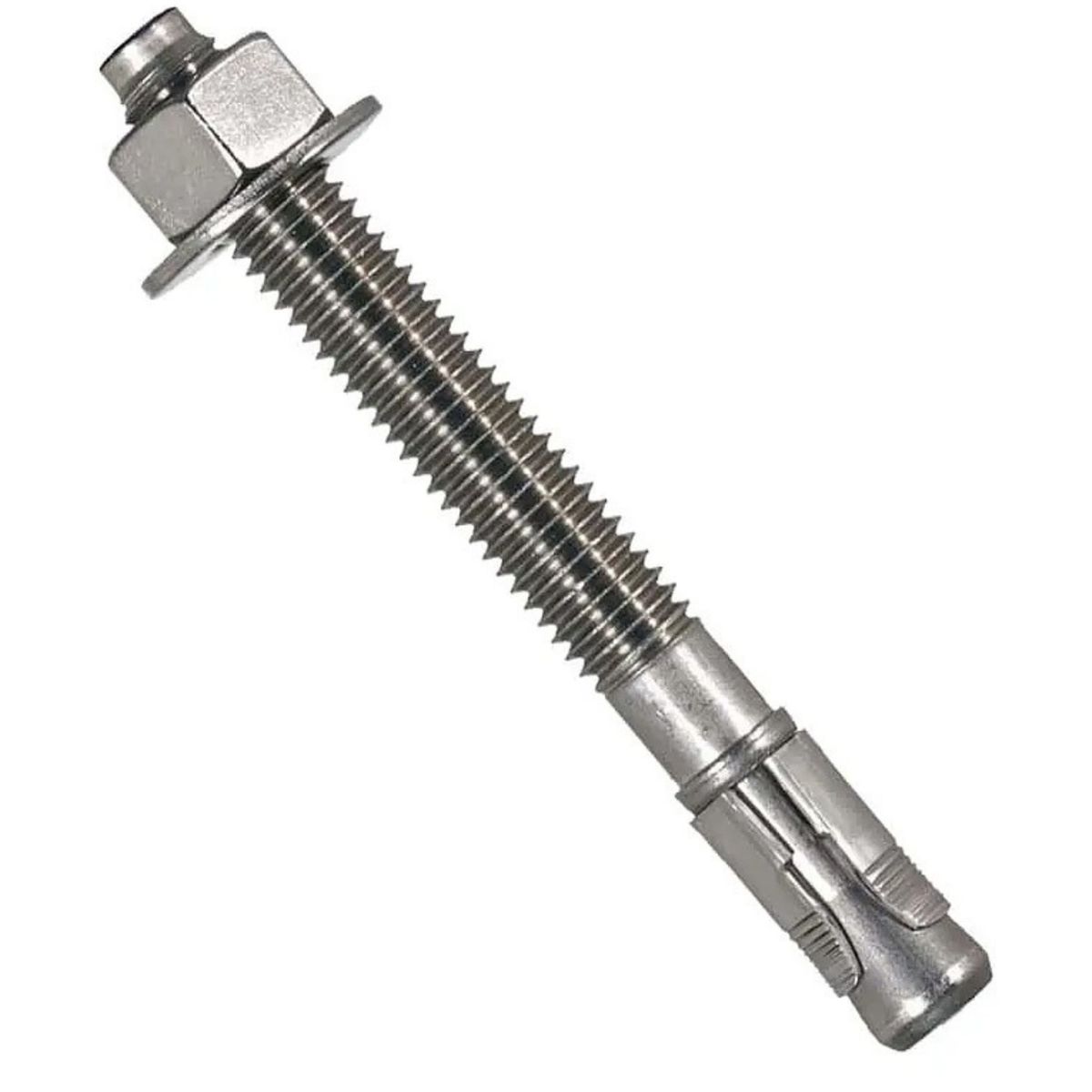 GENERICO - Perno De Anclaje Zincado Expansion 1/4 X 3.3/4   25Unidades
