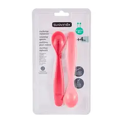 SUAVINEX - SET CUCHARA INFANTIL ROSA 2 UNIDADES