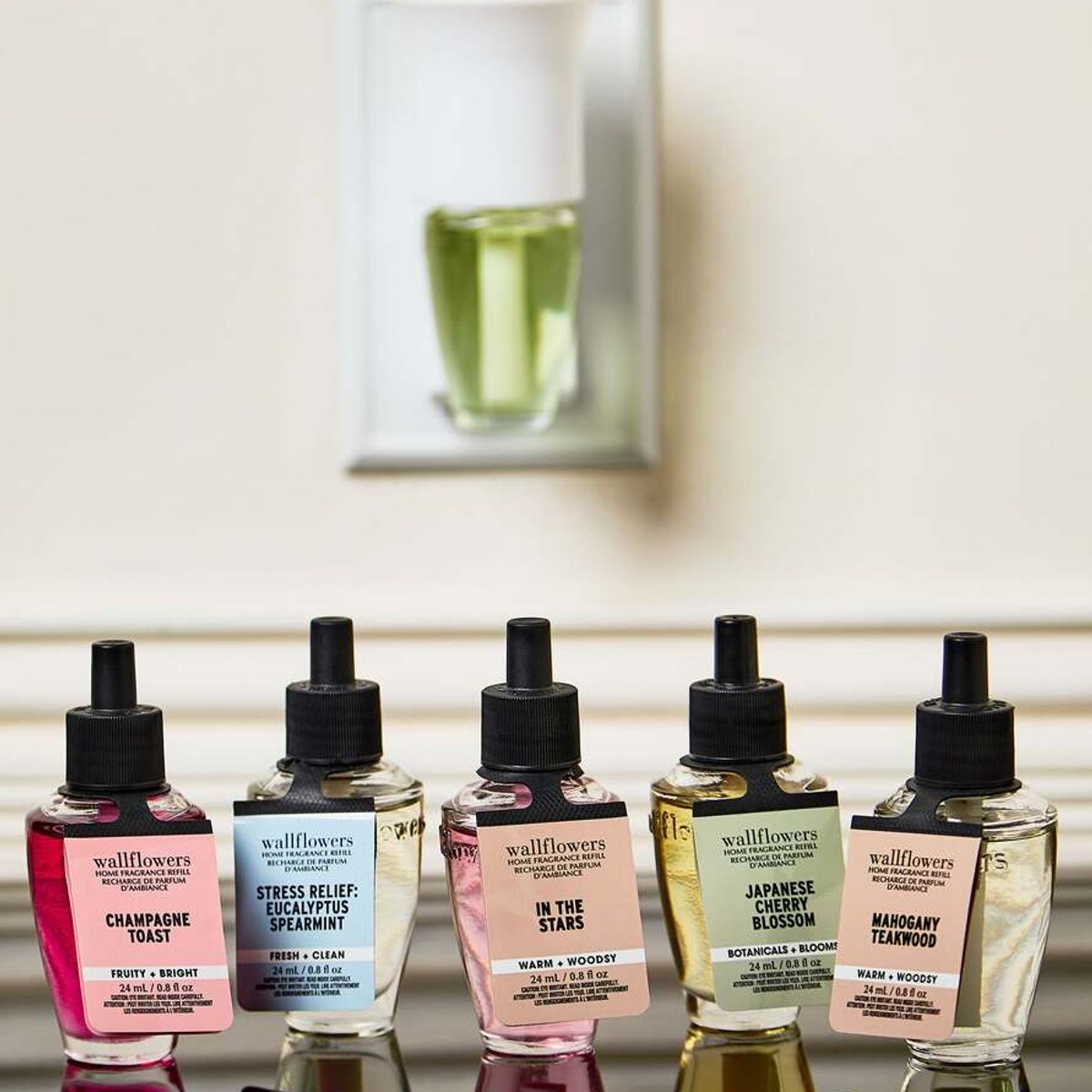 BATH & BODY WORKS - Wallflower Bath and Body Works Eucalyptus Spearmint