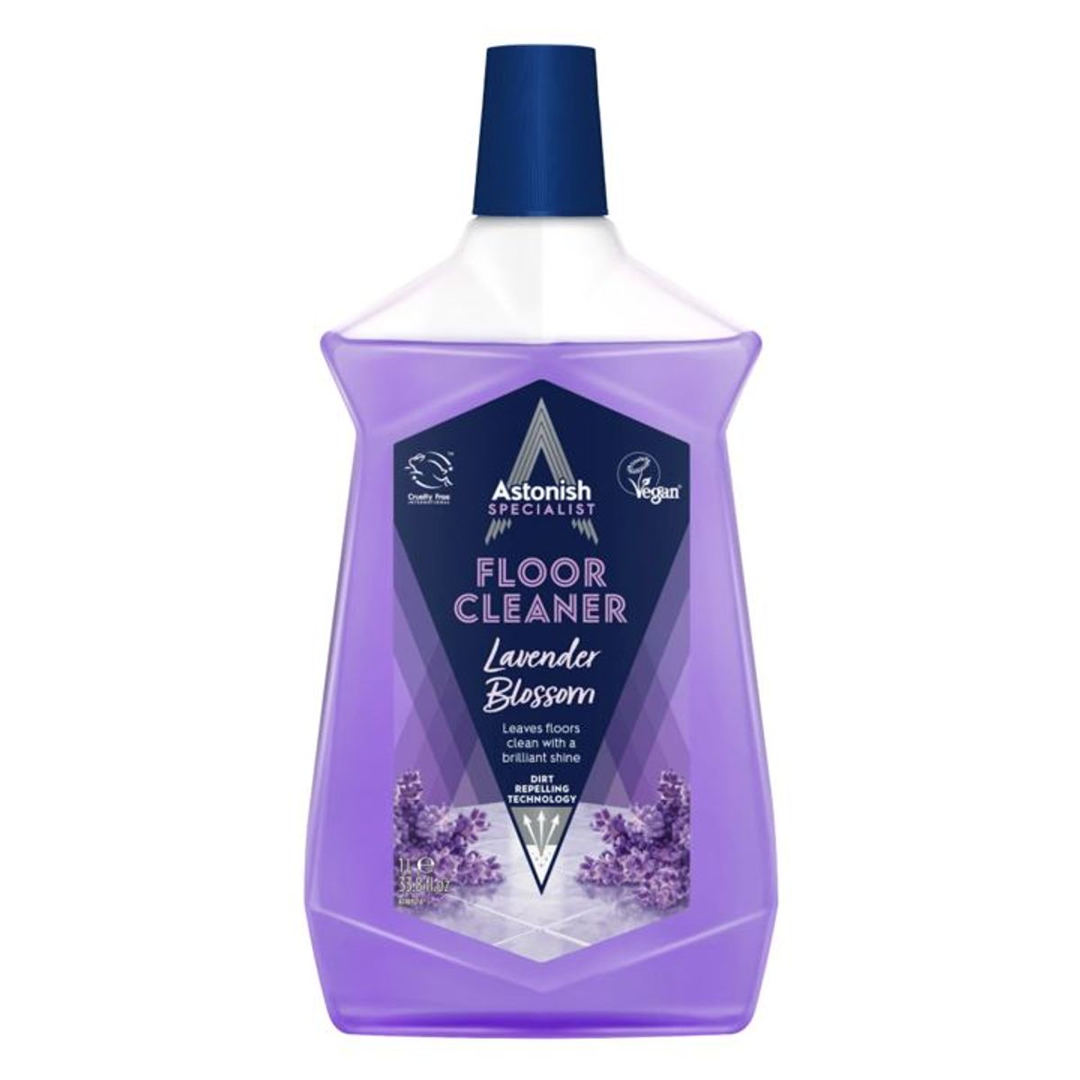 ASTONISH - Limpiador de Pisos Diluible Flor de Lavanda Astonish 1 Lt