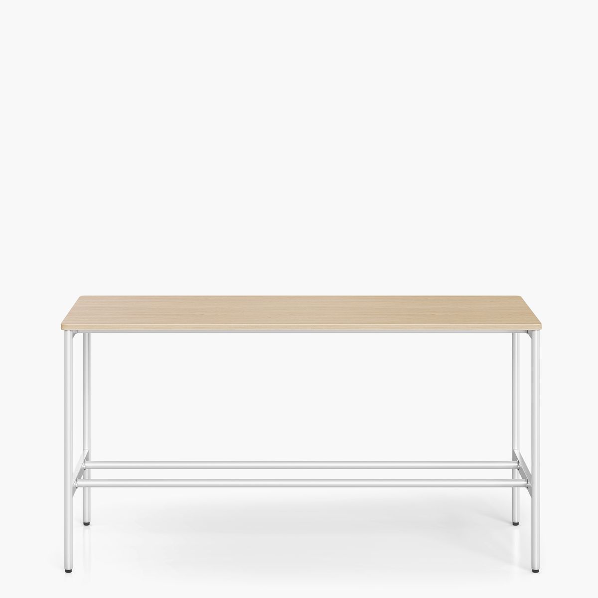 FORM OFFICE - Mesa Oficina Cafetería Astro 160x90 Natura/Blanco Form