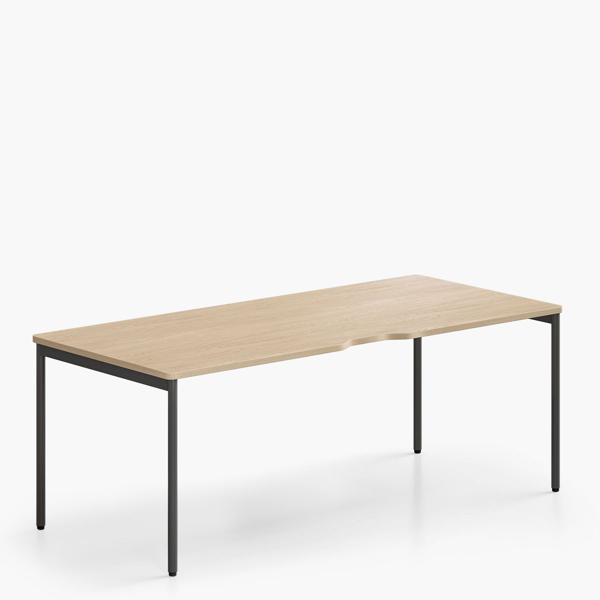 FORM OFFICE - Escritorio Astro 180x80 Natura/Gris Form