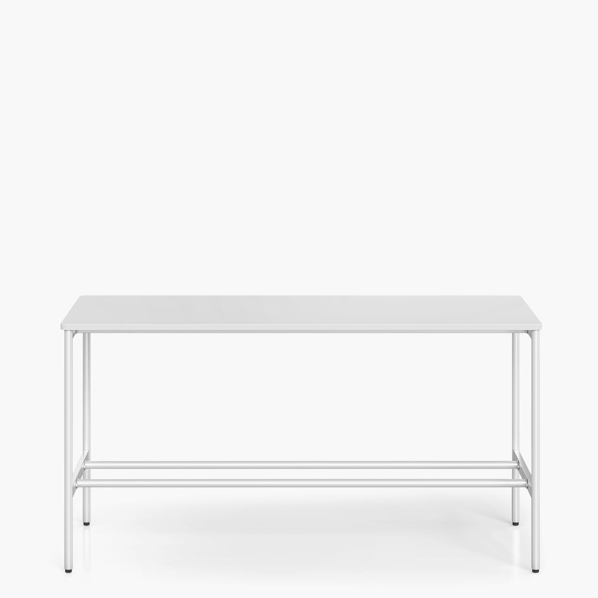 FORM OFFICE - Mesa Oficina Cafetería Astro 160x90 Blanco/Blanco Form